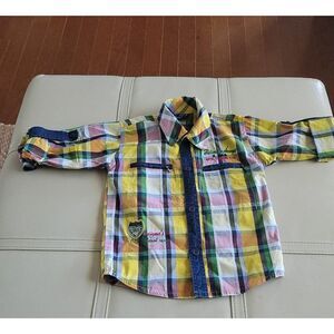 Button down shirt boys size 24, small‎ 6/7